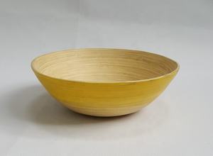 Más vendidos amarillo natural para decoración cuencos de cereales ensaladera de bambú hilado juegos de vajilla al por mayor hechos en Vietnam - Product Image 2