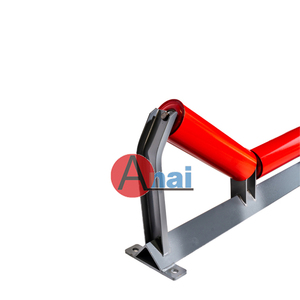 Uhmwpe băng tải <span class=keywords><strong>V</strong></span> hình băng tải con lăn thép làm biếng rollier cho <span class=keywords><strong>v</strong></span>ành đai băng tải - Product Image 6