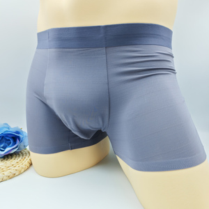 Venta al por mayor de calzoncillos bóxer de punto de cintura media para hombre, de elastano/nailon, transpirables, con estampado deportivo y letras, proveedor OEM de fábrica. - Product Image 1