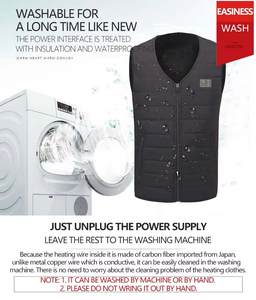 Factory Price Winter <strong>Heated</strong> Warm Vest <strong>Gilet</strong> Men <strong>Women</strong> Electric Battery <strong>Heated</strong> Vest - Product Image 5