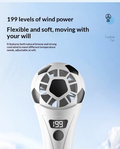 Ventilateur portable promotionnel en gros pour la Coupe du Monde de football 2026 aux États-Unis, au Canada et en Australie, mini-ventilateur d'extérieur avec batterie rechargeable - Product Image 3