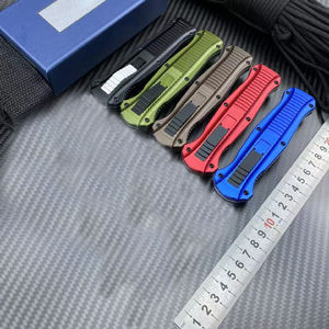 มีดพกพาคุณภาพสูง Micro Tech Dragon III รุ่นอะลูมิเนียม สำหรับตั้งแคมป์ อุปกรณ์ EDC ทำจากเหล็กกล้าไร้สนิม ด้ามอะลูมิเนียม OEM - Product Image 1