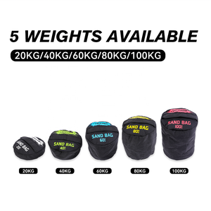 Sacca di Sabbia Heavy Duty per Fitness, Power <span class=keywords><strong>Bag</strong></span> da Palestra per Allenamento, Cross-Training e Potenziamento in Cordura - Product Image 2