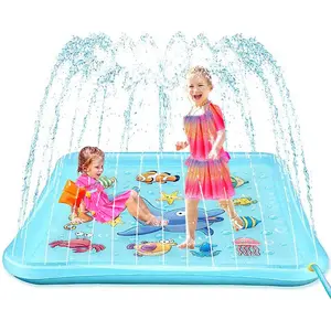 Enfants arroseur Splash tapis de jeu équipement jeu d'eau parc jouets gonflable arroseur Splash Pad pour les enfants