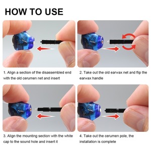 Filtres à cérumen OEM Cerustop Wax Guard pour aides auditives Phonak, <span class=keywords><strong>Widex</strong></span>, Unitron, Signia, Resound, GN - <span class=keywords><strong>Prix</strong></span> de gros - Product Image 6