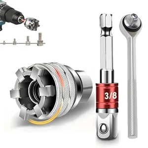 Llaves de Tubo Universales Ajustables, Herramientas Multifuncionales de 10-19 mm, Ajuste Automático, Amplia Compatibilidad con Brocas - Product Image 1