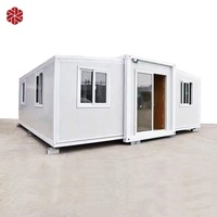 Maison mobile 2 chambres, conteneur habitable portable, Australie, conteneur extensible 20 pieds 40 pieds