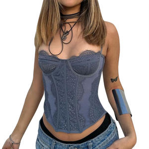 2025 femmes Corset taille formateur Style victorien taille Cincher avec dentelle broderie et jarretelles élégant Corset <span class=keywords><strong>Bustier</strong></span> - Product Image 5