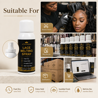 Spray Fixateur Invisible à Séchage Rapide pour Perruques, Fabricant de Marques Privées, Idéal pour l'Installation de Perruques
