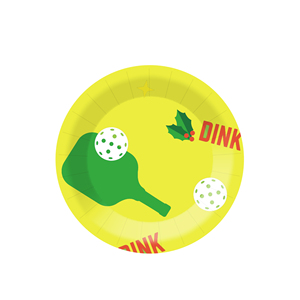 DAMAI - Juego de Platos y Vasos de Papel Desechables con Temática de Tenis de Mesa para Fiestas Infantiles, Artículos para Fiestas de Cumpleaños - Product Image 4