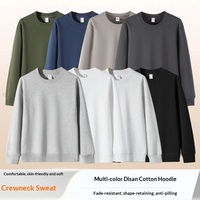 Pull en velours chaud pour homme, collection automne-hiver, coupe décontractée, manches longues, épais et ample
