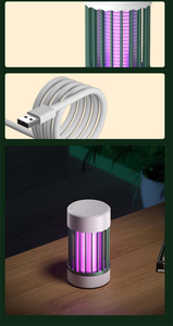 Lampe anti-moustiques électrique à colonne romaine, étanche IP33, rechargeable par USB, LED, pour intérieur domestique - Product Image 3