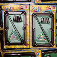 Mini table de billard portable, marché nocturne, étal de rue, jouet en gros, matière plastique, 21x14cm, amusant, vente chaude