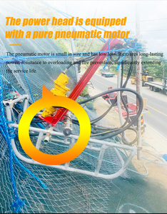 XDQ Serie Pneumatische DTH Boorinstallatie met Gearbox Motor, Draagbaar, Hoge Efficiëntie, Boordiameter 50-90mm, Max. 15m-25m Diepte - Product Image 4