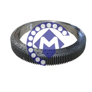 Four Point Contact Ball Bearing 281.30.1475.013 with Outer Gear Slewing Ring Bearing for Patillizer