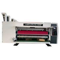 Machine de découpe à fentes, imprimante 4 couleurs, alimentation bord de plomb, impression de carton, livraison gratuite en chine