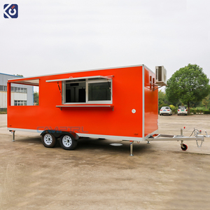 CAMPTRL Remolque de Comida Móvil de Diseño Personalizado de Lujo, Contenedor de Comida, Camión de Comida, Kiosco de Comida Rápida para Tacos, Hot Dogs y Helados - Product Image 2