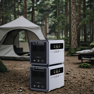 Expandable to 4608Wh LiFePO4 4800W AC <b>Solar</b> <b>Generator</b> MPPT Car Compatible Portable Power Station 800W <b>Solar</b> Input UPS Backup - Product Image 4