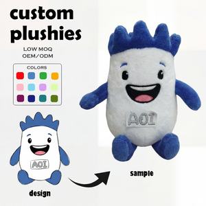 Peluches personnalisées avec logo, fabricant de jouets en peluche, peluche personnalisée Chibi Girl, oreilles de <span class=keywords><strong>chat</strong></span>, pattes de léopard, animal en peluche, poupée en peluche - Product Image 3