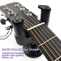 Support d'affichage de guitare support de suspension de guitare multifonctionnel avec vis antidérapant pour violon basse instrument de guitare
