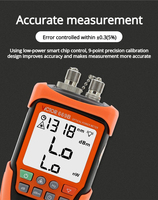 Compteur de puissance optique VICTOR VC669A, dispositif intégré à lumière rouge, stylo à lumière rouge haute précision pour fibre optique, rechargeable