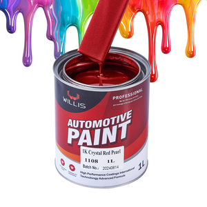 1K cristal rojo perla <span class=keywords><strong>poliuretano</strong></span> más fino varios colores disponibles fuerte sensación de parpadeo buena adherencia <span class=keywords><strong>pintura</strong></span> en aerosol para coche - Product Image 6