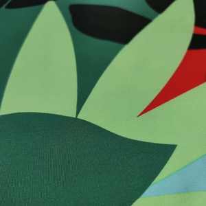 UPF 50 + ผ้ายืดรีไซเคิล83% 17% โพลีเอสเตอร์สแปนเด็กซ์ทนคลอรีนชุดกระโปรงของเด็กผู้หญิงชุดว่ายน้ำสีพื้น - Product Image 3