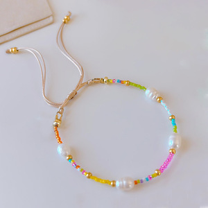 Pulsera tejida Moda Exquisita pulsera tejida de color perla de agua dulce natural para mujer Uionen 2290 - Product Image 3