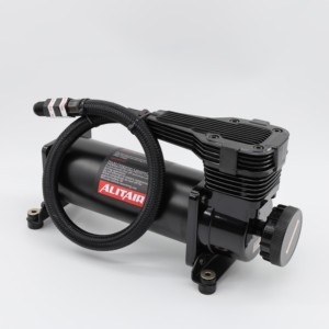Pompe à air de suspension pneumatique d'usine 485c/444c/480c 12v montée sur voiture, compresseur de suspension pneumatique pour la modification de voiture - Product Image 1