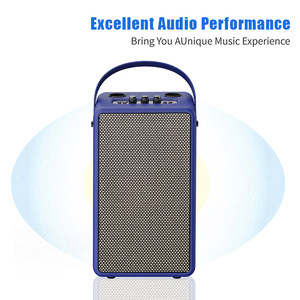 M006 M007 Enceinte Bluetooth Portable en Bois Style Vintage Caixa De Som Stéréo Haute Puissance avec Bluetooth pour Téléphone et Ordinateur Portable - Product Image 3