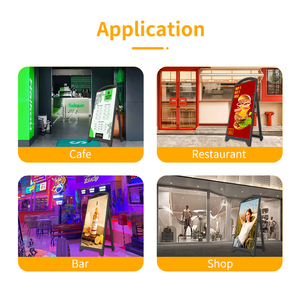 Écran publicitaire LED mobile d'extérieur 55 pouces P2.5 couleur pleine résolution 1080P étanche IP65 alimenté par batterie LD-L5 - Product Image 4