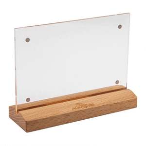 Wholesale Custom Double Sided Acrylic <b>Table</b> Stand Sign Menu <b>Card</b> Holder Display Stand - Product Image 5