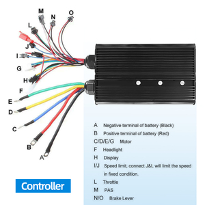 Công suất cao 72V 3000W không chổi than trung tâm động cơ xe đạp điện xe máy E xe đạp chuyển đổi Kit 20Ah 30Ah tam giác Pin LCD - Product Image 3