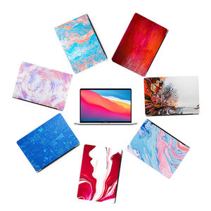 Devia marbre couleur dessin autocollant 13.3 pouces 15.6 pouces 16 pouces étanche ordinateur portable amovible vinyle peau Macbook Stock disponible - Product Image 3