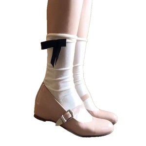 French Elegant Round Toe Mary Jane Shoes Pink Color Height Increasing One‑Strap Buckle Versatile Women Daily Shoes - Product Image 5