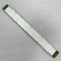 KingBrite led Samsung lm301h/lm301h + epistar 660nm/lm301h + 660nm UV IR / LM281B + pro barre de croissance led à spectre complet (PCBA + dissipateur thermique)