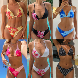 Traje <span class=keywords><strong>de</strong></span> <span class=keywords><strong>Baño</strong></span> <span class=keywords><strong>de</strong></span> <span class=keywords><strong>Dos</strong></span> <span class=keywords><strong>Piezas</strong></span> con Estampado Sexy y Tiras, Estilo Bikini, Éxito <span class=keywords><strong>de</strong></span> Ventas <span class=keywords><strong>SHEIN</strong></span> 2026, Transfronterizo Europeo/Americano - Product Image 5