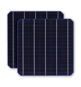 Mono PERC bifacial 156mm/156,75mm/157mm 5BB 22.2% 22.4% 22.5% células solares de grado A de alta eficiencia