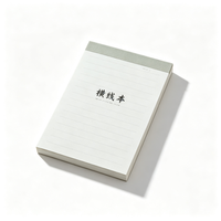 Mini carnet de poche 105mm*143mm 80GSM 70 feuilles lignées, quadrillées, vierges, anglais, 4 motifs, 375 pièces/carton, vente en gros