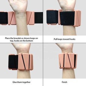 Pesas de Silicona Personalizables para Tobillos y Muñecas, Brazalete Triangular para Entrenamiento Físico y Deportivo con Peso de Hierro - Product Image 6