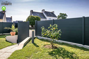 Clôture de bricolage pour <span class=keywords><strong>jardin</strong></span> semi-<span class=keywords><strong>privé</strong></span> avec cadre en alliage d'aluminium Service de modélisation 3D - Product Image 4