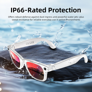 Lunettes intelligentes AR avec vidéo mains libres, détection d'objets par IA, réduction du bruit, double micro et traduction multilingue - Product Image 5