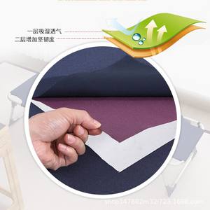 Lit pliant Myb 1695 léger et portable en toile pour le bureau, les secours en cas de catastrophe, design rectangulaire simple - Product Image 1