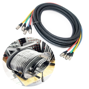 Cable Ethernet táctico CAT6 Cable cuádruple blindado con fantails de 2 'en cada extremo Cable Ethernet táctico CAT6 - Product Image 3