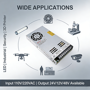 Original 100% <strong>Mean</strong> <strong>Well</strong> LRS Series LRS-350-12 12V <strong>24V</strong> Nonwaterproof Meanwell <strong>LED</strong> <strong>Driver</strong> Switching Power Supplies for <strong>Led</strong> Lights - Product Image 1