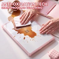 Étui rigide transparent et fin pour ordinateur portable Microsoft Surface 13 pouces 2025 – Coque de protection brillante PC+TPU Modèle 2095