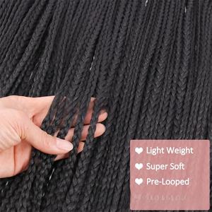 Trenzas de Cabello Sintético de Alta Calidad, Estilo <span class=keywords><strong>Senegal</strong></span>és, Fáciles de Trenzar, para Mujeres - Product Image 5