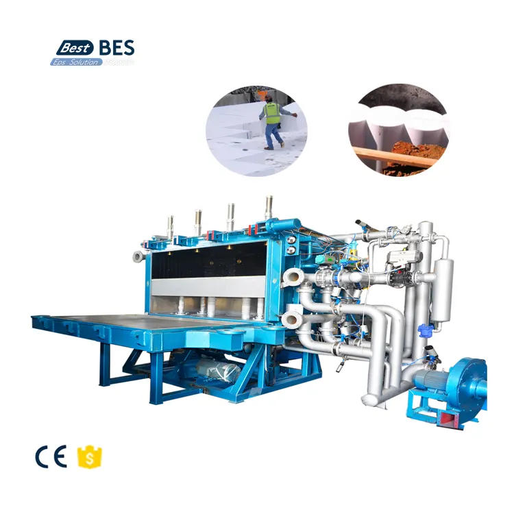 Automatic Eps Foam Expandable Polystyrene Block Forming Production Line Machine Manufacturing Equipment