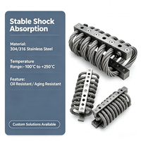 Isolateur de vibrations en câble métallique LIVA en aluminium et acier inoxydable, amortissement non linéaire, anti-corrosion, amortisseur de chocs, garantie 1 an