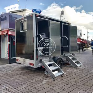 Remolque de Baño Portátil de Lujo para Exteriores, Diseño 2025, para Bodas, Eventos, Campamentos, Caravanas, Remolque de Inodoro Móvil - Product Image 1